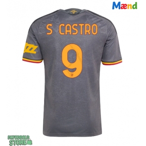 AS Roma Santiago Castro #9 Replika Tredjetrøje 2026-27 Kortærmet